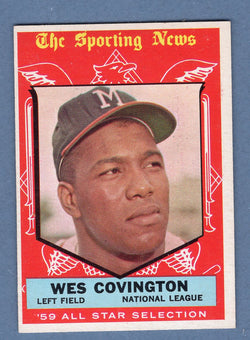 1959 Topps #565 Wes Covington All Star EX-MT  GO160