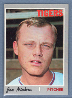 1970 Topps #508 Joe Niekro  EX-MT  SB2