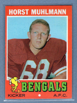 1971 Topps #49 Horst Muhlmann (st) (a) VG-EX  GO600