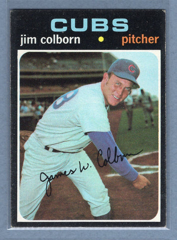1971 Topps #38 Jim Colborn (d) EX  GO950