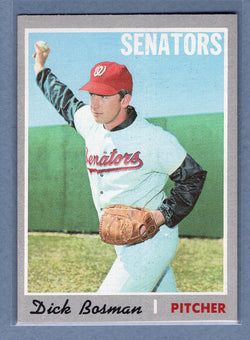 1970 Topps #175 Dick Bosman  EX-MT  GO680