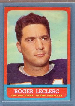 1963 Topps #64 Roger LeClerc (b) EX  GO801