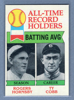 1979 Topps #414 Batting Average Ldr   NM