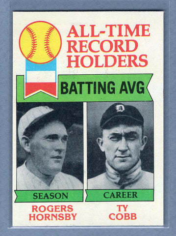 1979 Topps #414 Batting Average Ldr   NM