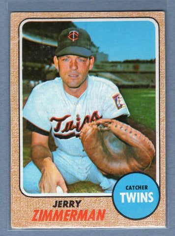1968 Topps #181 Jerry Zimmerman EX  GO534