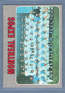 1970 Topps #509 Montreal Expos Team  EX-MT  SB1