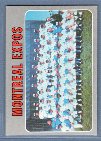 1970 Topps #509 Montreal Expos Team  EX-MT  SB2