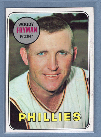 1969 Topps #51 Woody Fryman (b) EX-MT  GOWABB
