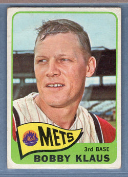 1965 Topps #227 Bobby Klaus VG  GO320