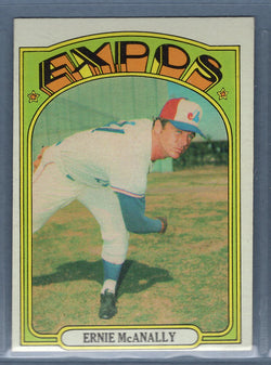 1972 Topps #58 Ernie McAnally (d) EX-MT  GO544