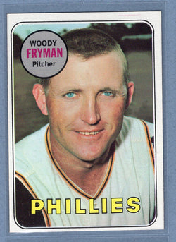 1969 Topps #51 Woody Fryman (c) EX-MT  GOWABB