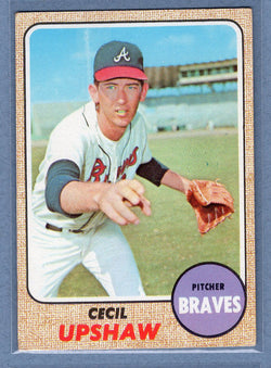 1968 Topps #286 Cecil Upshaw (b)  EX  GO550
