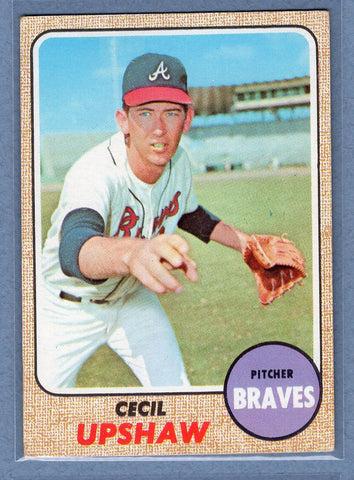 1968 Topps #286 Cecil Upshaw (b)  EX  GO550