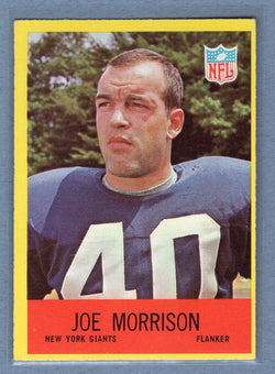 1967 Philadelphia #116 Joe Morrison EX  GO110