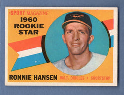 1960 Topps #127 Ronnie Hansen EX-MT  GO240A