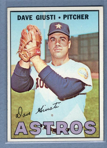 1967 Topps #318 Dave Giusti EX  GO446