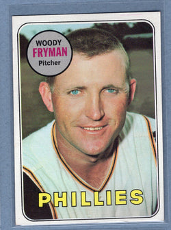 1969 Topps #51 Woody Fryman (d) EX-MT  GOWABB