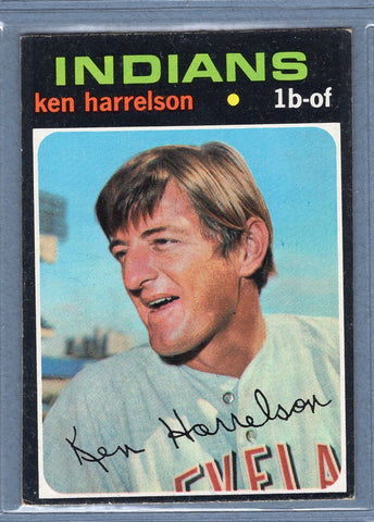 1971 Topps #510 Ken Harrelson  EX  SB1