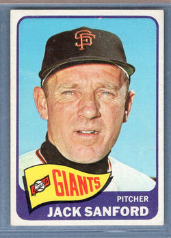 1965 Topps #228 Jack Sanford VG-EX  GO320