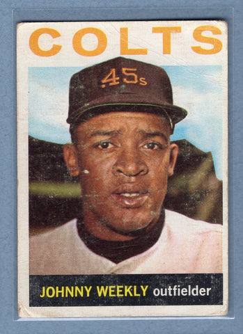 1964 Topps #256 Johnny Weekly (a) G-VG  GO441
