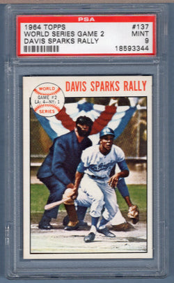 1964 Topps #137 World Series Game 2 (18593344) PSA 9