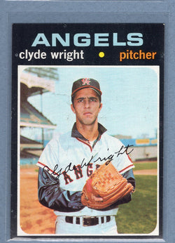 1971 Topps #240 Clyde Wright  (c) EX-MT  GO340