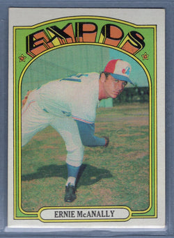 1972 Topps #58 Ernie McAnally (E) EX-MT  GO544