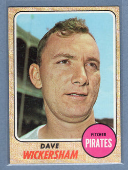 1968 Topps #288 Dave Wickersham   EX-MT  GO550
