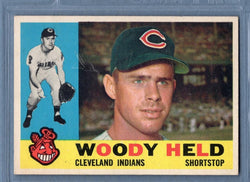 1960 Topps #178 Woody Held EX-MT  Set Break C