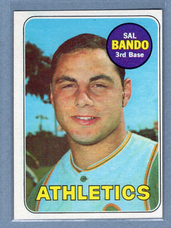 1969 Topps #371 Sal Bando (c) EX-MT  GO700