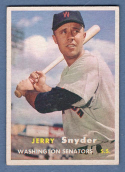 1957 Topps #22 Jerry Snyder VG-EX  GO215