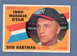 1960 Topps #129 Bob Hartman EX-MT  GO240A