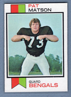 1973 Topps #227 Pat Matson EX-MT  High Grade Set Break