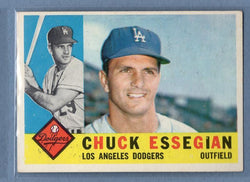 1960 Topps #166 Chuck Essegian EX   GO255