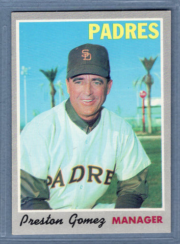 1970 Topps #513 Preston Gomez  EX-MT  SB1