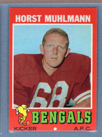 1971 Topps #49 Horst Muhlmann (f) EX-MT  GO600