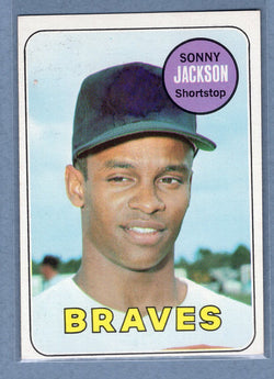 1969 Topps #53 Sonny Jackson (b) EX-MT  GOWABB