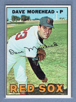 1967 Topps #297 Dave Morehead EX-MT    GO323