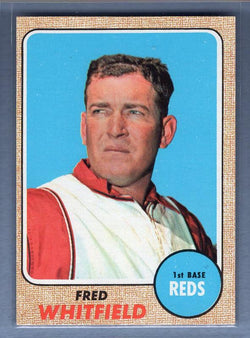 1968 Topps #133 Fred Whitfield EX-MT  GO588