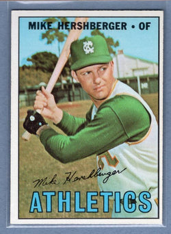 1967 Topps #323 Mike Hershberger EX  GO446