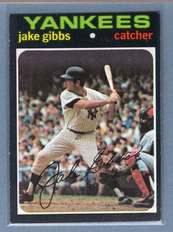 1971 Topps #382 Jake Gibbs  (b) EX-MT  GO775