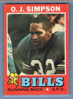 1971 Topps #260 O.J. Simpson (HOF) EX-MT  GO248