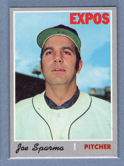 1970 Topps #243 Joe Sparma  EX-MT  GO450