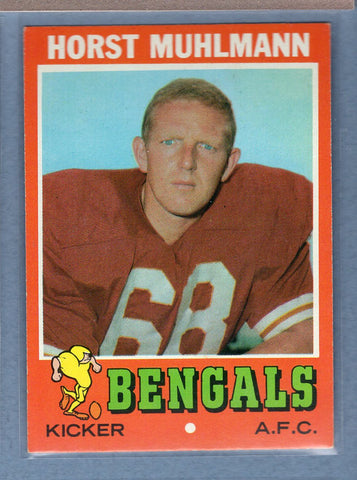 1971 Topps #49 Horst Muhlmann (g) EX-MT  GO600