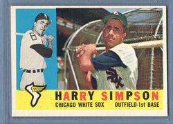 1960 Topps #180 Harry Simpson EX-MT  Set Break C