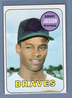 1969 Topps #53 Sonny Jackson (c) EX-MT  GOWABB