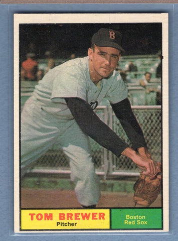 1961 Topps #434 Tom Brewer EX   GO195