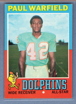 1971 Topps #261 Paul Warfield (HOF) EX-MT  GO248