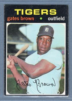 1971 Topps #503 Gates Brown  VG-EX  GO747