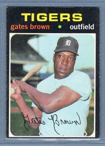 1971 Topps #503 Gates Brown  VG-EX  GO747